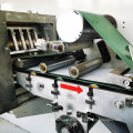 Curtain fabric pleating machine